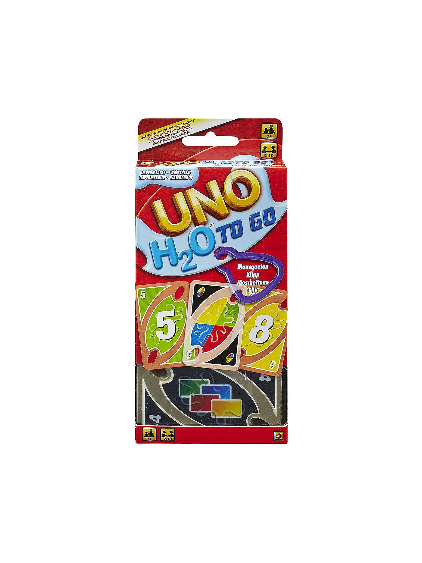 MATTEL | UNO H2O To Go Kartenspiel | 